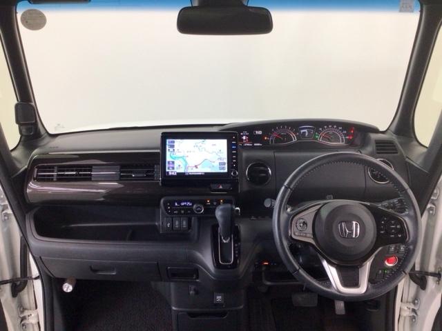 Ｎ－ＢＯＸカスタム Ｇ・Ｌターボホンダセンシング　ＬＥＤ・フルセグ・メモリナビ・純正ＡＷ・両側電動ドア・スマートキー・ＥＴＣ　両側ＰＷスライドドア　Ｂモニタ　Ｉストップ　セキュリティー　ＵＳＢ接続　クルーズコントロール　ナビＴＶ　キーレスエントリー（4枚目）
