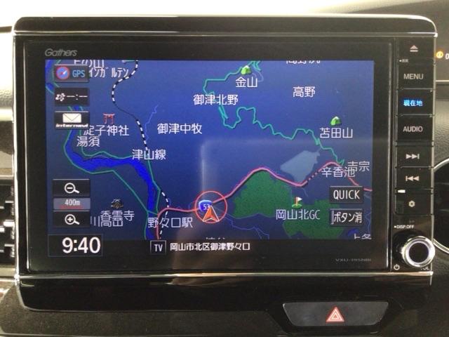 Ｎ－ＢＯＸカスタム Ｇ・Ｌターボホンダセンシング　ＬＥＤ・フルセグ・メモリナビ・純正ＡＷ・両側電動ドア・スマートキー・ＥＴＣ　両側ＰＷスライドドア　Ｂモニタ　Ｉストップ　セキュリティー　ＵＳＢ接続　クルーズコントロール　ナビＴＶ　キーレスエントリー（5枚目）