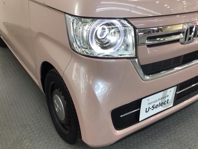 Ｎ－ＢＯＸ Ｌ・ターボ　ＬＥＤ・フルセグ・メモリナビ・ＤＶＤ・バックカメラ・シートヒーター・ＥＴＣ　シ－トヒ－タ－　Ａライト　ＡＡＣ　衝突軽減ブレーキ　Ｂカメラ　ワンオーナー車　地デジ　パワステ　イモビ　ターボ車　ナビＴＶ（3枚目）