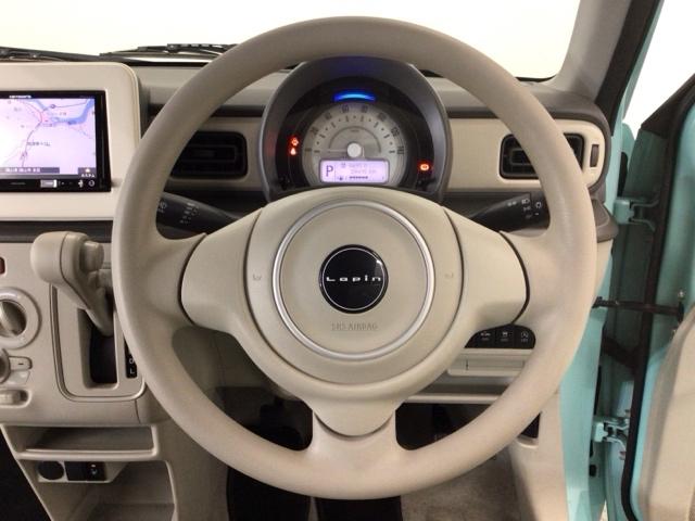 アルトラパン Ｌ　ワンセグ・メモリナビ・ＤＶＤ・シートヒーター・スマートキー・マニュアルエアコン　前後誤発進抑制　シートヒーター付　ナビ＆ＴＶ　横滑り防止装置付き　エネチャージ　運転席助手席エアバッグ　イモビライザー（17枚目）