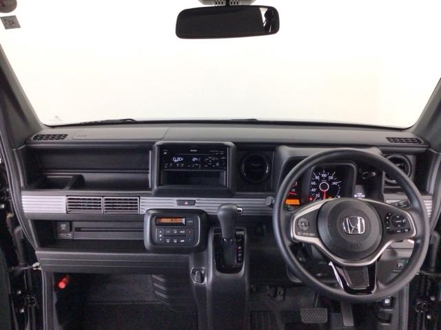 Ｎ－ＶＡＮ＋スタイル ファン　ＬＥＤ・ＣＤ・ＡＭ／ＦＭチューナー・両側手動ドア・スマートキー・ＥＣＯＮスイッチ　追突軽減ブレーキ　キーフリー　ＷＳＲＳ　ＬＥＤヘッドランプ　運転席エアバッグ　１オーナー車　クルーズコントロール　ＰＳ（4枚目）