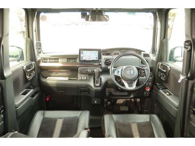 N-BOXカスタム G・EXターボホンダセンシング フルセグ メモリーナビ DVD再生 バックカメラ 衝突被害軽減システム ETC ドラレコ 両側電動スライド LEDヘッドランプ アイドリングストップ(7枚目)