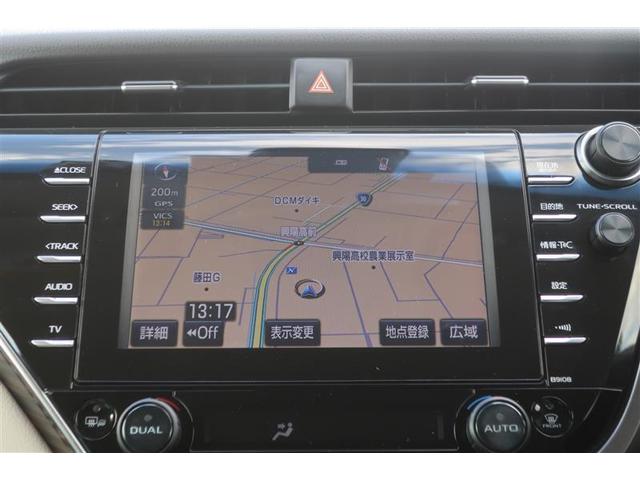 カムリ Ｇレザーパッケージ　革シート　フルセグ　メモリーナビ　ＤＶＤ再生　バックカメラ　衝突被害軽減システム　ドラレコ　ＬＥＤヘッドランプ　ワンオーナー（8枚目）