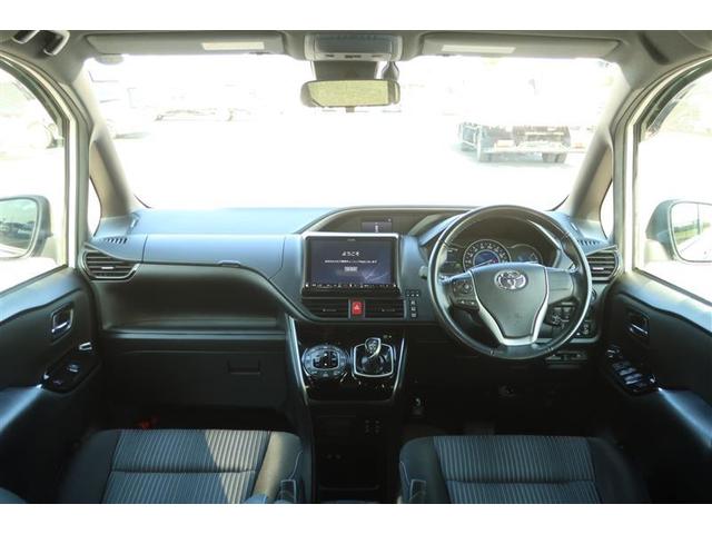 ヴォクシー ハイブリッドZS 煌 フルセグ メモリーナビ DVD再生 後席モニター バックカメラ 衝突被害軽減システム ETC 両側電動スライド LEDヘッドランプ 乗車定員7人 3列シート ワンオーナー(7枚目)