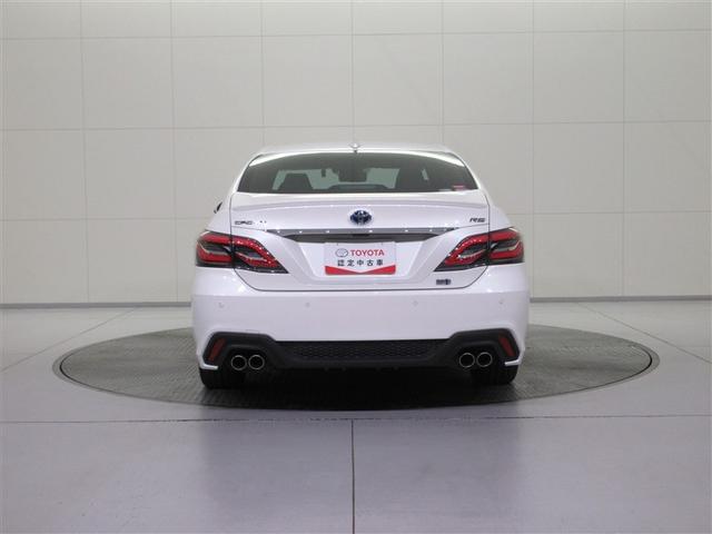 クラウンハイブリッド ＲＳアドバンス　サンルーフ　フルセグ　メモリーナビ　ＤＶＤ再生　ミュージックプレイヤー接続可　バックカメラ　衝突被害軽減システム　ＥＴＣ　ドラレコ　ＬＥＤヘッドランプ　ワンオーナー　記録簿　アイドリングストップ（4枚目）