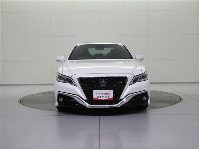 クラウンハイブリッド ＲＳアドバンス　サンルーフ　フルセグ　メモリーナビ　ＤＶＤ再生　ミュージックプレイヤー接続可　バックカメラ　衝突被害軽減システム　ＥＴＣ　ドラレコ　ＬＥＤヘッドランプ　ワンオーナー　記録簿　アイドリングストップ（7枚目）