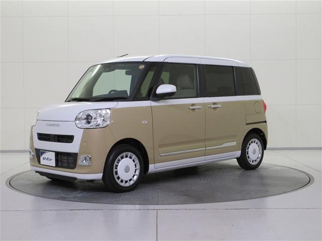 ムーヴキャンバス ストライプスＧ　フルセグ　ミュージックプレイヤー接続可　バックカメラ　衝突被害軽減システム　両側電動スライド　ＬＥＤヘッドランプ　ワンオーナー　記録簿　アイドリングストップ（2枚目）