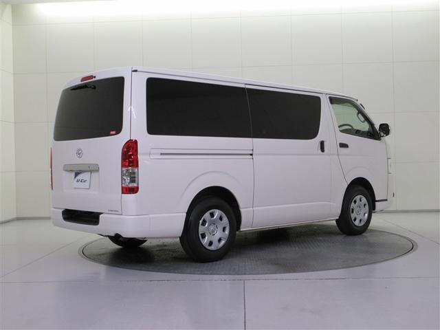 レジアスエースバン ロングＤＸ　ＧＬパッケージ　フルセグ　メモリーナビ　ＤＶＤ再生　ミュージックプレイヤー接続可　バックカメラ　衝突被害軽減システム　ＥＴＣ　ドラレコ　ＬＥＤヘッドランプ　乗車定員６人　ワンオーナー　記録簿（5枚目）