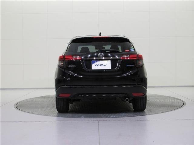 ヴェゼル ハイブリッドＺ・ホンダセンシング　フルセグ　メモリーナビ　ＤＶＤ再生　ミュージックプレイヤー接続可　バックカメラ　衝突被害軽減システム　ＥＴＣ　ＬＥＤヘッドランプ　ワンオーナー　記録簿　アイドリングストップ（4枚目）