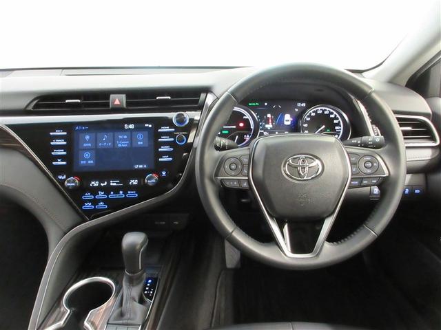 カムリ Ｇレザーパッケージ　革シート　メモリーナビ　ミュージックプレイヤー接続可　バックカメラ　衝突被害軽減システム　ＥＴＣ　ドラレコ　ＬＥＤヘッドランプ　ワンオーナー　記録簿（11枚目）