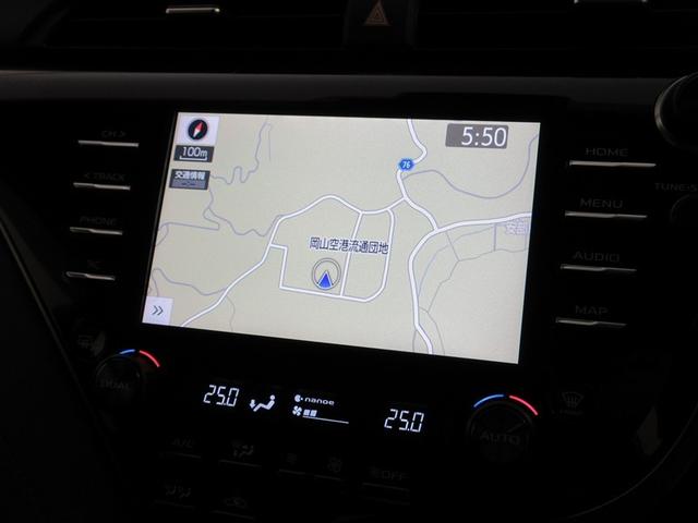 カムリ Ｇレザーパッケージ　革シート　メモリーナビ　ミュージックプレイヤー接続可　バックカメラ　衝突被害軽減システム　ＥＴＣ　ドラレコ　ＬＥＤヘッドランプ　ワンオーナー　記録簿（12枚目）