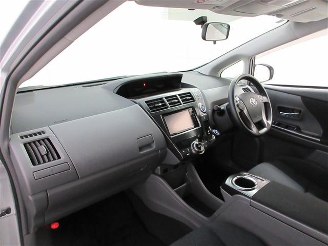 プリウスアルファ Ｓ　チューン　ブラック　フルセグ　メモリーナビ　ＤＶＤ再生　ミュージックプレイヤー接続可　バックカメラ　ＥＴＣ　ワンオーナー　記録簿　アイドリングストップ（10枚目）