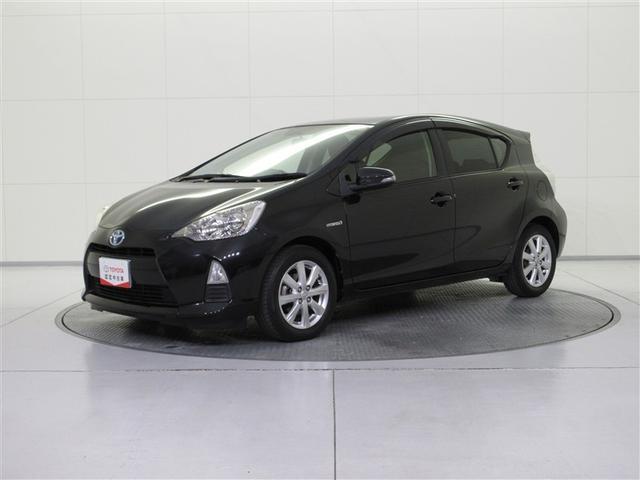 アクア G フルセグ HDDナビ DVD再生 ミュージックプレイヤー接続可 バックカメラ ETC LEDヘッドランプ 記録簿 アイドリングストップ(3枚目)