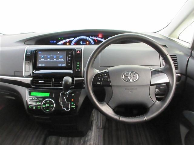 エスティマ アエラス フルセグ メモリーナビ DVD再生 ミュージックプレイヤー接続可 バックカメラ ETC 両側電動スライド HIDヘッドライト ウオークスルー 乗車定員8人 3列シート 記録簿(14枚目)