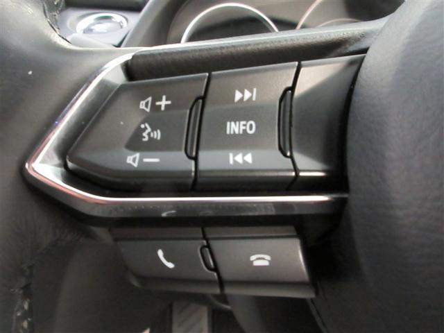 �X�e�A�����O�X�C�b�`�ŁA�茳�ň��S�ɃI�[�f�B�I����\�B