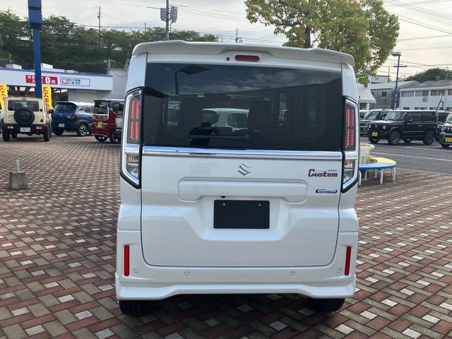 スペーシアカスタム ハイブリッドＸＳ　デュアルセンサーブレーキサポート２　全方位カメラ　スマートフォン連携９インチメモリーナビ　アダプティブクルーズコントロール　前席シートヒーター　ステアリングヒーター　ＬＥＤヘッドライト（6枚目）