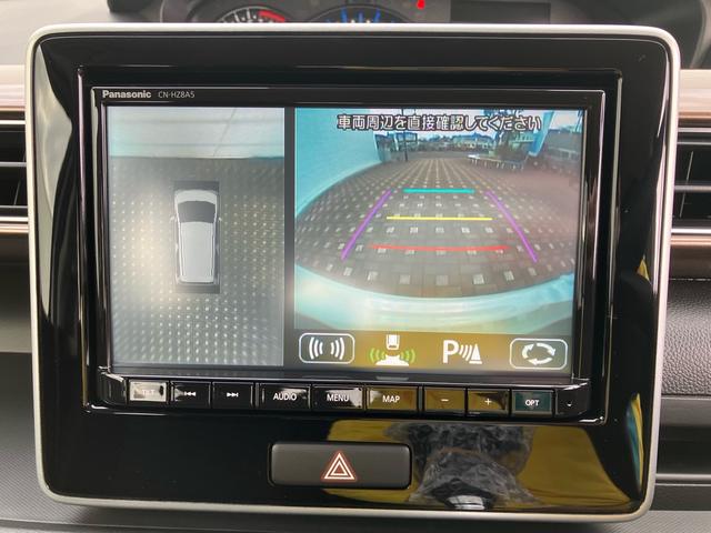 ワゴンＲカスタムＺ ハイブリッドＺＴ　デュアルカメラブレーキサポート　キーレスプッシュスタート　ＬＥＤヘッドライト　ＬＥＤフォグランプ　全方位モニター用カメラパッケージ　純正パナソニック８インチナビ　フルオートエアコン　１５インチアルミ（38枚目）