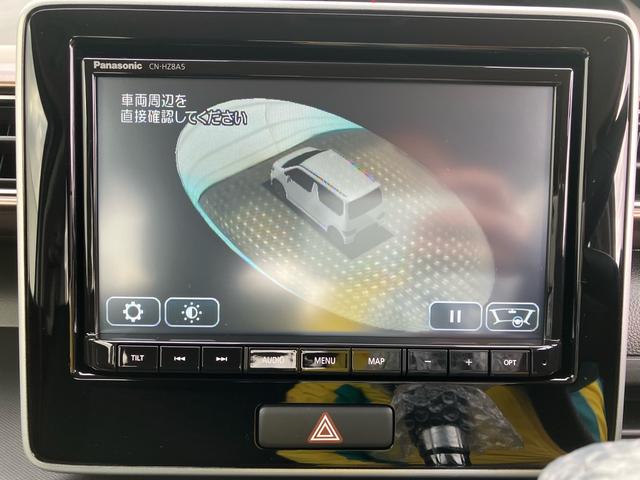 ワゴンＲカスタムＺ ハイブリッドＺＴ　デュアルカメラブレーキサポート　キーレスプッシュスタート　ＬＥＤヘッドライト　ＬＥＤフォグランプ　全方位モニター用カメラパッケージ　純正パナソニック８インチナビ　フルオートエアコン　１５インチアルミ（42枚目）