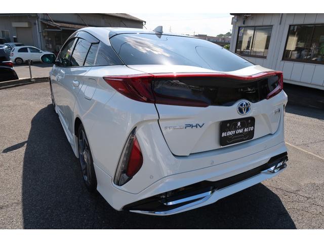 プリウスＰＨＶ Ａプレミアムナビパッケージ　５人乗　モデリスタエアロ＆１８インチアルミ　１１．６インチナビ　黒本革エアシートヒータ　パノラミックビューモニター　トヨタセーフティセンス　ＢＳＭ　ＨＵＤ　コーナーセンサ　ＬＥＤライト＆フォグ　禁煙車（24枚目）