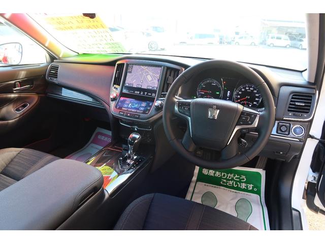 クラウンハイブリッド アスリートＳ　ユーザー様買取車　トヨタプレミアムサウンド１６ＳＰ　ＨＤＤマルチ　プリクラッシュセーフティ　パワーシートヒーター　ステアヒーター　ＨＩＤライト　ＬＥＤフォグ　３６０°＆リヤドラレコ　禁煙車（6枚目）
