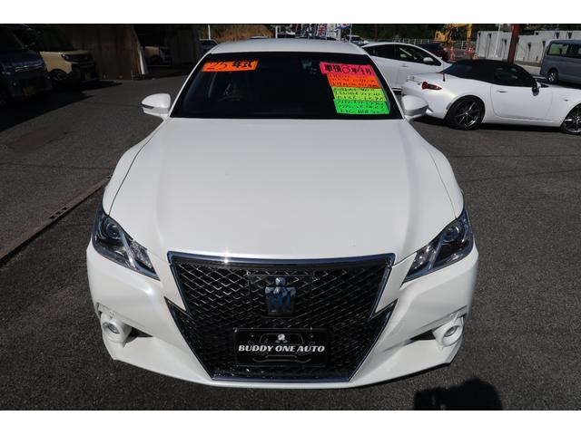 クラウンハイブリッド アスリートＳ　ユーザー様買取車　トヨタプレミアムサウンド１６ＳＰ　ＨＤＤマルチ　プリクラッシュセーフティ　パワーシートヒーター　ステアヒーター　ＨＩＤライト　ＬＥＤフォグ　３６０°＆リヤドラレコ　禁煙車（9枚目）