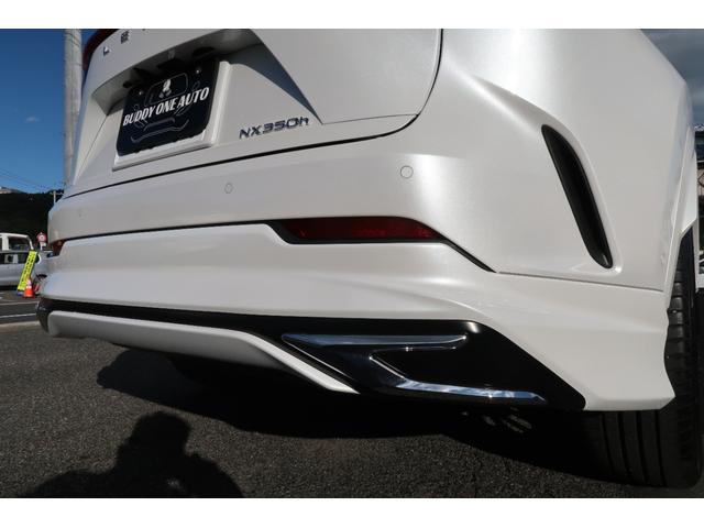 ＮＸ ＮＸ３５０ｈ　バージョンＬ　モデリスタエアロ＆バックドアエアロプレート　フェンダーアーチモール　ＳＲ　ヘーゼル内装　本革エアシートヒータ　３眼ＬＥＤヘッドライト＆フォグ　デジタルインナーミラー　おくだけ充電　ＢＳＭ　禁煙車（27枚目）