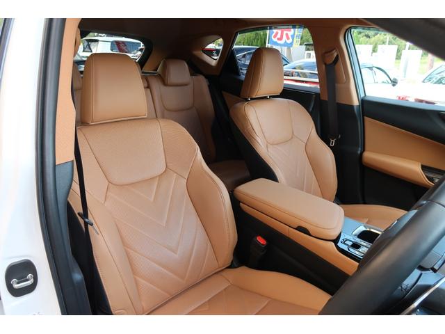 ＮＸ ＮＸ３５０ｈ　バージョンＬ　モデリスタエアロ＆バックドアエアロプレート　フェンダーアーチモール　ＳＲ　ヘーゼル内装　本革エアシートヒータ　３眼ＬＥＤヘッドライト＆フォグ　デジタルインナーミラー　おくだけ充電　ＢＳＭ　禁煙車（65枚目）