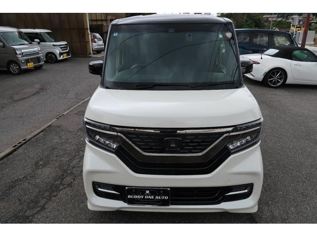 N-BOXカスタム G・EXターボホンダセンシング ギャザズ8インチナビ BBS鍛造16アルミ テイン車高調 両側電動スライドドア ドラレコ ホンダセンシング LEDライト&フォグ クルコン バックカメラ パドルシフト ブルートゥース リヤスポ 禁煙車(9枚目)