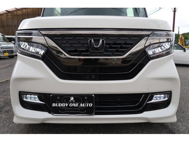 N-BOXカスタム G・EXターボホンダセンシング ギャザズ8インチナビ BBS鍛造16アルミ テイン車高調 両側電動スライドドア ドラレコ ホンダセンシング LEDライト&フォグ クルコン バックカメラ パドルシフト ブルートゥース リヤスポ 禁煙車(10枚目)