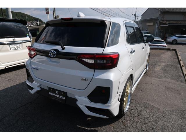 ライズ Ｚ　ハイブリッド　モデリスタエアロ＆カラードフェンダー　カロッツェリア９インチナビ　ＷＯＲＫ１９アルミ　車高調　スマートアシスト　バックカメラ　前後ドラレコ　ＬＥＤライト＆フォグ＆デイライト　シートヒータ（5枚目）