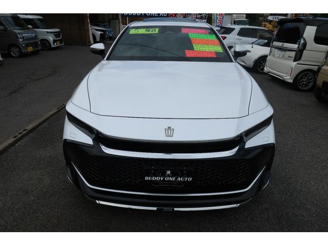 クラウンクロスオーバー ＲＳアドバンスド　ターボＨＶ　４ＷＤ　ＳＲ　モデリスタエアロ＆カラードフェンダ＆クールシャインキット　ＧＲトランクスポイラ＆ハンドルプロテクタ　エイムゲイン２２アルミ　車高調　ドライバーサポートＰ　リヤサポートＰ　禁煙（8枚目）