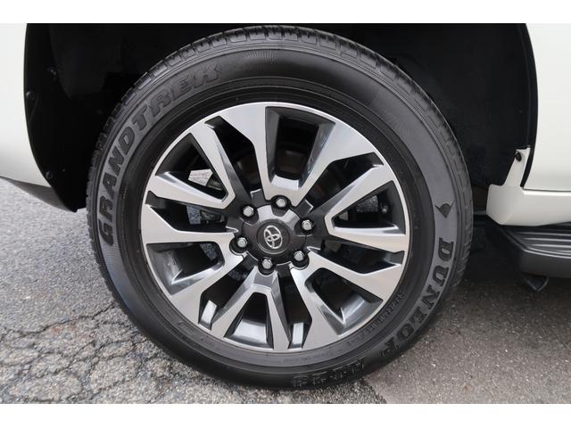 ランドクルーザープラド ＴＸ　ユーザー様買取車　後期モデル　７人乗　４ＷＤ　アルパイン９インチナビ＆前後ドラレコ　ＯＰ１９アルミ　トヨタセーフティセンス　ＨＤＭＩ入　ＬＥＤライト＆デイライト＆フォグ　コーナーセンサー　革ステ　禁煙（31枚目）