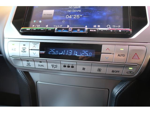 ランドクルーザープラド ＴＸ　ユーザー様買取車　後期モデル　７人乗　４ＷＤ　アルパイン９インチナビ＆前後ドラレコ　ＯＰ１９アルミ　トヨタセーフティセンス　ＨＤＭＩ入　ＬＥＤライト＆デイライト＆フォグ　コーナーセンサー　革ステ　禁煙（38枚目）