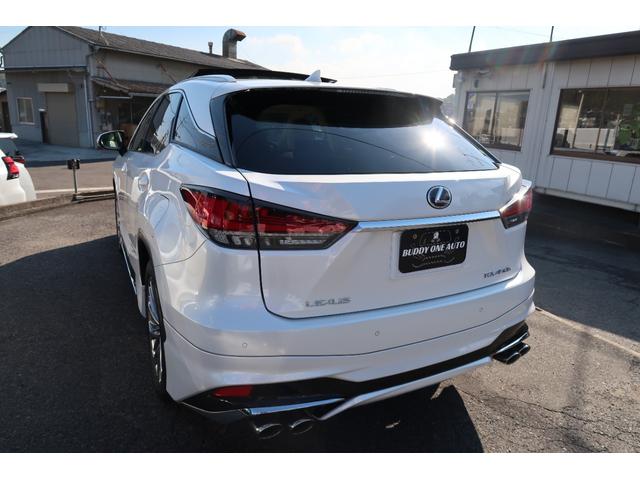 ＲＸ ＲＸ４５０ｈ　バージョンＬ　モデリスタエアロ＆マフラー　パノラマルーフ　リヤエンターテインメント　リッチクリーム内装　本革エアシートヒータ　パノラミックビューモニター　ドラレコ前後　ＨＵＤ　ＢＳＭ　３眼ＬＥＤライト＆フォグ　禁煙（22枚目）