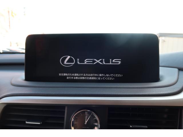 ＲＸ ＲＸ４５０ｈ　バージョンＬ　モデリスタエアロ＆マフラー　パノラマルーフ　リヤエンターテインメント　リッチクリーム内装　本革エアシートヒータ　パノラミックビューモニター　ドラレコ前後　ＨＵＤ　ＢＳＭ　３眼ＬＥＤライト＆フォグ　禁煙（35枚目）