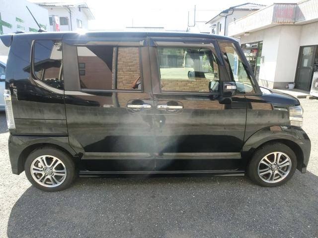 N-BOXカスタム G SSパッケージ タイミングチェーン 禁煙車 キーフリー 純正ナビ フルセグTV Eバックカメラ ETC 両側電動スライドドア あんしんパッケージ アイドリングストップ ホンダディーラー下取り車(20枚目)