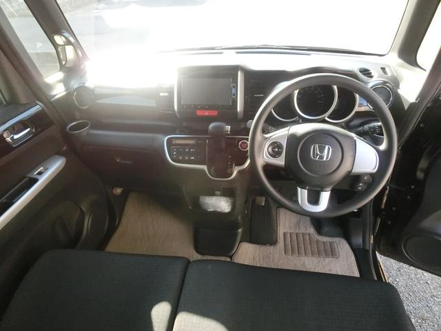 Ｎ－ＢＯＸカスタム Ｇ　ＳＳパッケージ　タイミングチェーン　禁煙車　キーフリー　純正ナビ　フルセグＴＶ　Ｅバックカメラ　ＥＴＣ　両側電動スライドドア　あんしんパッケージ　アイドリングストップ　ホンダディーラー下取り車（2枚目）