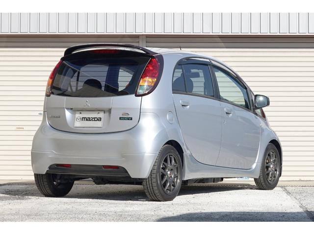 アイミーブ M ROARエアロ 10.5kWh駆動用バッテリー ドラレコ ナビ バックモニター アルミホイール QC急速充電口付 家庭用200V充電器付属 内外装クリーニング済(3枚目)