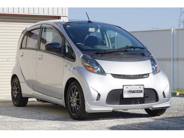 アイミーブ M ROARエアロ 10.5kWh駆動用バッテリー ドラレコ ナビ バックモニター アルミホイール QC急速充電口付 家庭用200V充電器付属 内外装クリーニング済(7枚目)