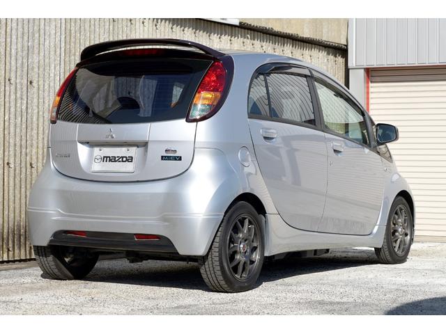 アイミーブ M ROARエアロ 10.5kWh駆動用バッテリー ドラレコ ナビ バックモニター アルミホイール QC急速充電口付 家庭用200V充電器付属 内外装クリーニング済(11枚目)