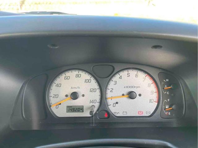 エブリイワゴン ジョイポップターボ　Ｋ６Ａターボ　５速ＭＴ　リビルトＭＴ載せ替え　クラッチＯＨ　ディーラー下取り　２名乗車公認　貨物登録　ＵＳＢオーディオ　両側スライドドア　軽バン　ハイルーフ　車中泊　キャンプ（11枚目）