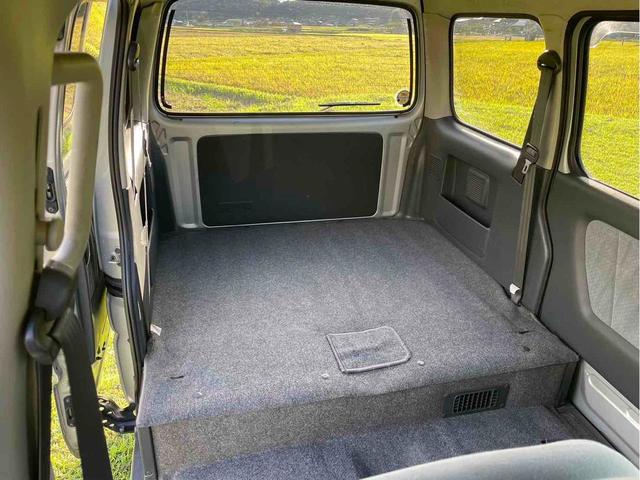 エブリイワゴン ジョイポップターボ　Ｋ６Ａターボ　５速ＭＴ　リビルトＭＴ載せ替え　クラッチＯＨ　ディーラー下取り　２名乗車公認　貨物登録　ＵＳＢオーディオ　両側スライドドア　軽バン　ハイルーフ　車中泊　キャンプ（20枚目）