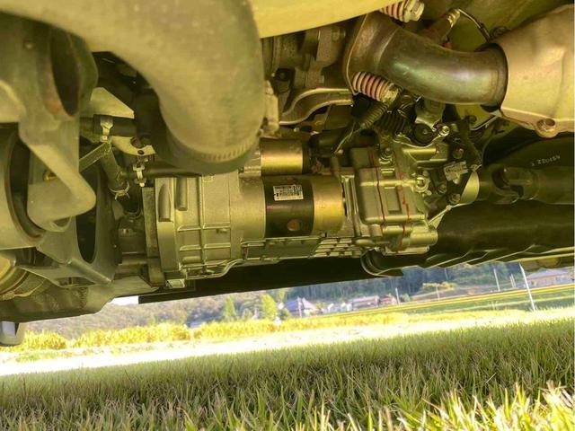 エブリイワゴン ジョイポップターボ　Ｋ６Ａターボ　５速ＭＴ　リビルトＭＴ載せ替え　クラッチＯＨ　ディーラー下取り　２名乗車公認　貨物登録　ＵＳＢオーディオ　両側スライドドア　軽バン　ハイルーフ　車中泊　キャンプ（23枚目）