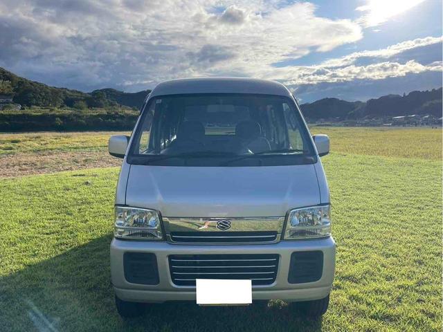 エブリイワゴン ジョイポップターボ　Ｋ６Ａターボ　５速ＭＴ　リビルトＭＴ載せ替え　クラッチＯＨ　ディーラー下取り　２名乗車公認　貨物登録　ＵＳＢオーディオ　両側スライドドア　軽バン　ハイルーフ　車中泊　キャンプ（24枚目）
