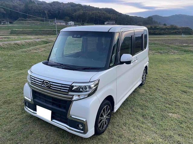 タント カスタムＸ　トップエディションＳＡＩＩＩ　後期最終モデル　フルセグナビＴＶ　Ｂｌｕｅｔｏｏｔｈオーディオ　バックカメラ　ＥＴＣ　両側パワースライドドア　純正インナーブラック仕様　ドライブレコーダー　スマートキー２個　ハーフレザーシート（3枚目）