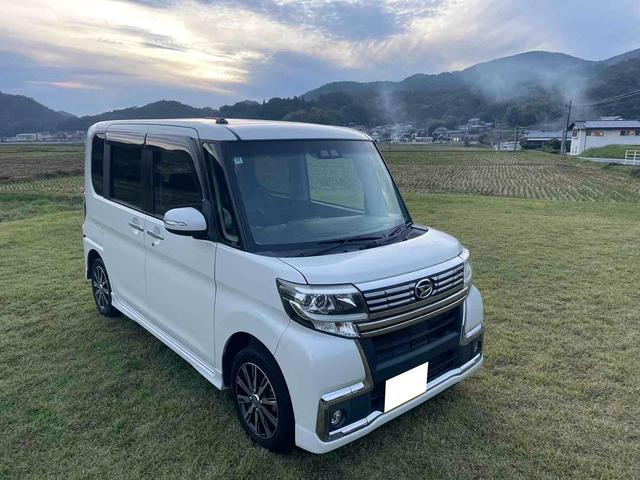 タント カスタムＸ　トップエディションＳＡＩＩＩ　後期最終モデル　フルセグナビＴＶ　Ｂｌｕｅｔｏｏｔｈオーディオ　バックカメラ　ＥＴＣ　両側パワースライドドア　純正インナーブラック仕様　ドライブレコーダー　スマートキー２個　ハーフレザーシート（4枚目）