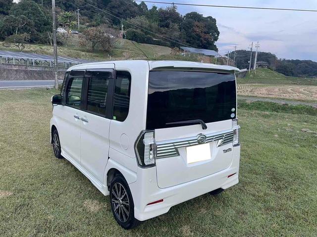 タント カスタムＸ　トップエディションＳＡＩＩＩ　後期最終モデル　フルセグナビＴＶ　Ｂｌｕｅｔｏｏｔｈオーディオ　バックカメラ　ＥＴＣ　両側パワースライドドア　純正インナーブラック仕様　ドライブレコーダー　スマートキー２個　ハーフレザーシート（6枚目）