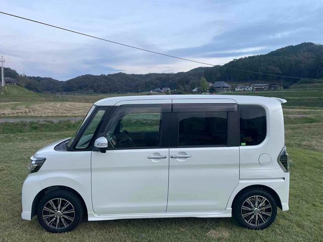 タント カスタムＸ　トップエディションＳＡＩＩＩ　後期最終モデル　フルセグナビＴＶ　Ｂｌｕｅｔｏｏｔｈオーディオ　バックカメラ　ＥＴＣ　両側パワースライドドア　純正インナーブラック仕様　ドライブレコーダー　スマートキー２個　ハーフレザーシート（7枚目）