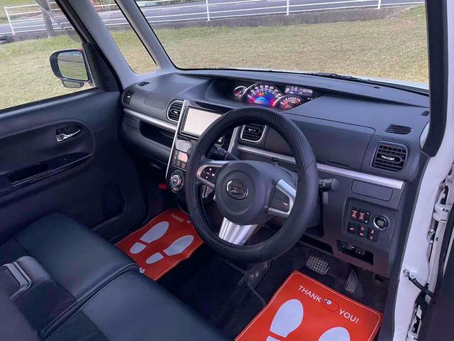 タント カスタムＸ　トップエディションＳＡＩＩＩ　後期最終モデル　フルセグナビＴＶ　Ｂｌｕｅｔｏｏｔｈオーディオ　バックカメラ　ＥＴＣ　両側パワースライドドア　純正インナーブラック仕様　ドライブレコーダー　スマートキー２個　ハーフレザーシート（13枚目）