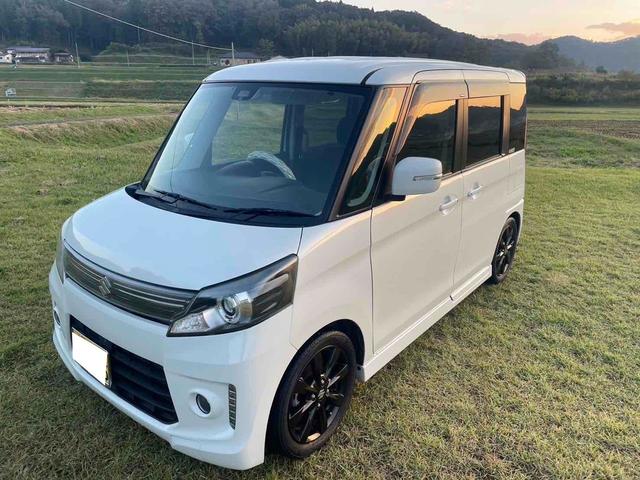 スペーシアカスタム XSリミテッド ローダウン フルセグナビTV 両側パワースライドドア Bluetoothオーディオ インナーブラックヘッドライト グリル ハーフレザーシート デイライト ETC(3枚目)